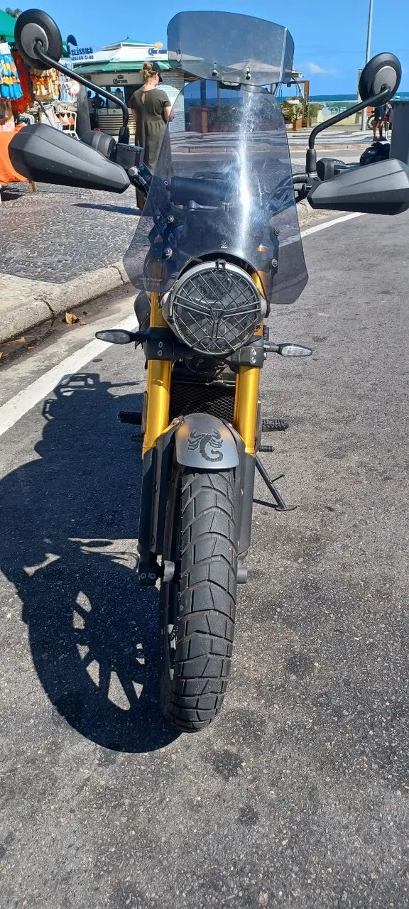 Triumph Scrambler 400X, com accessorios - Foto 5