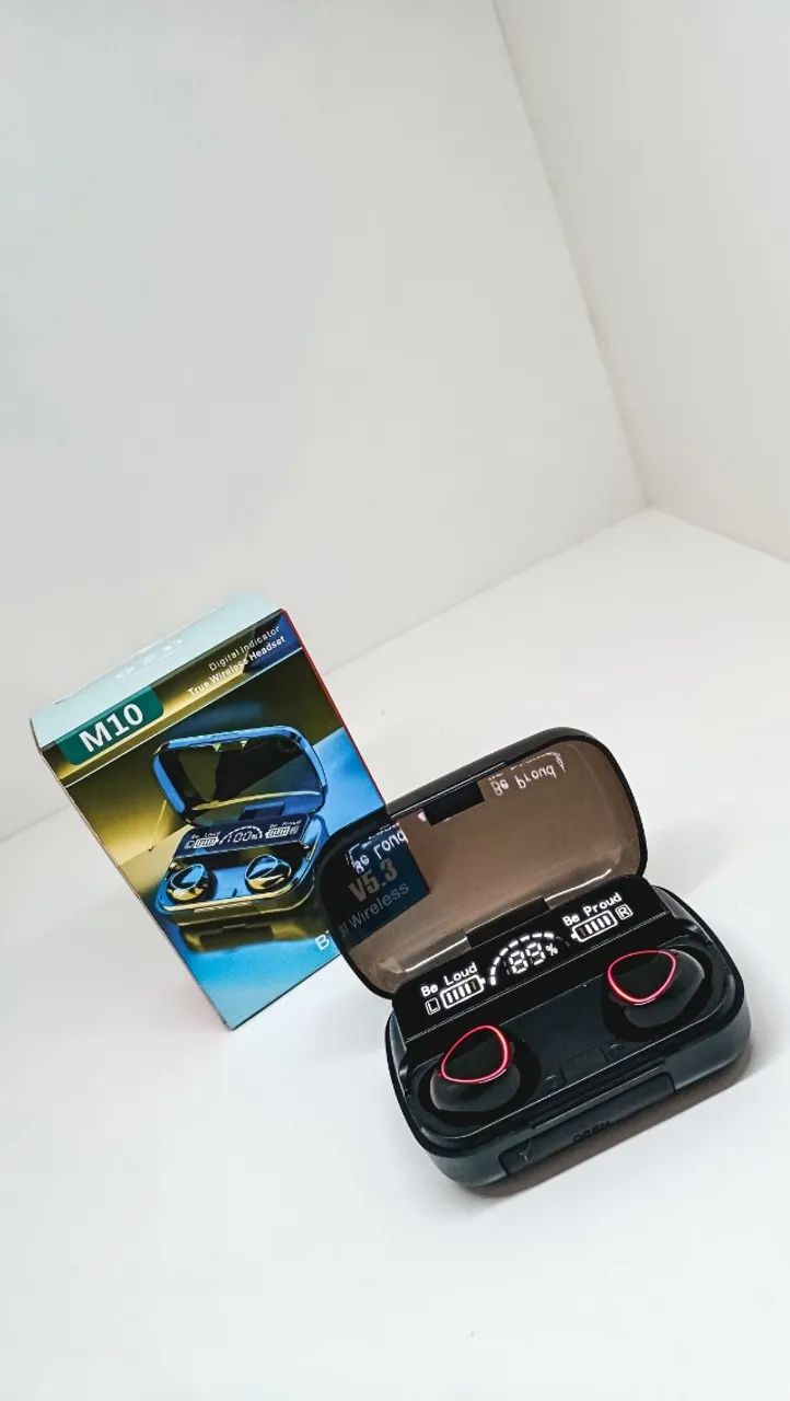 Fone Bluetooth TWS M10 Preto 