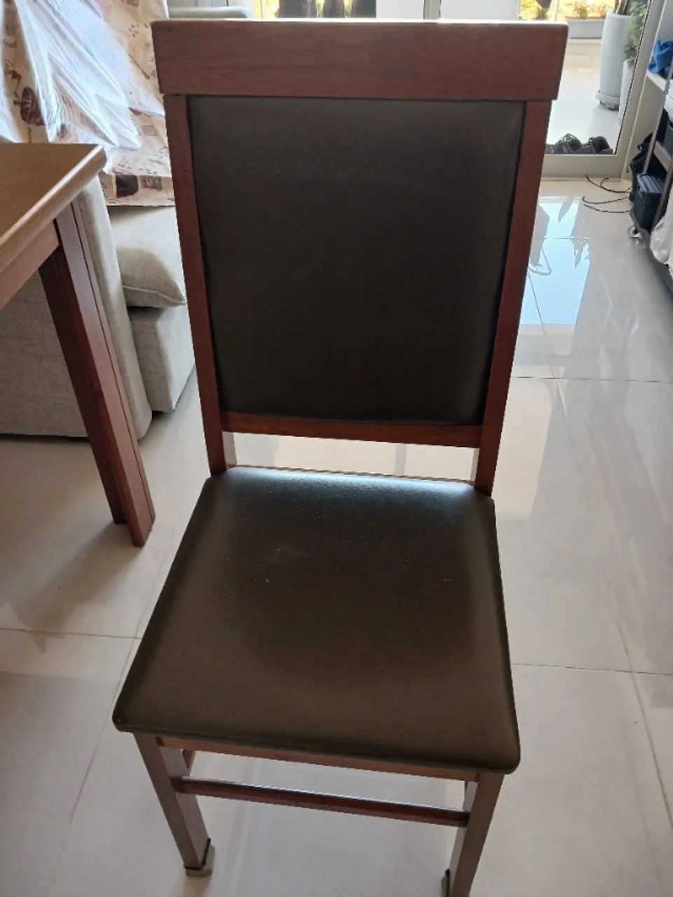 Mesa de jantar em madeira  - Foto 2