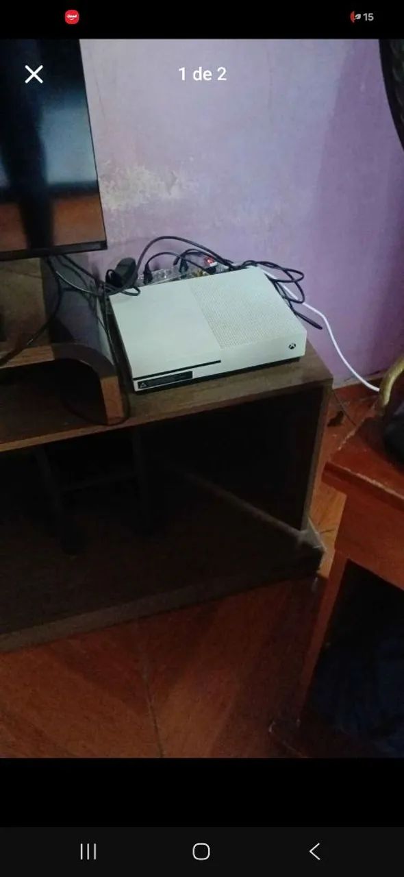 Xbox one s com um controle  - Foto 2