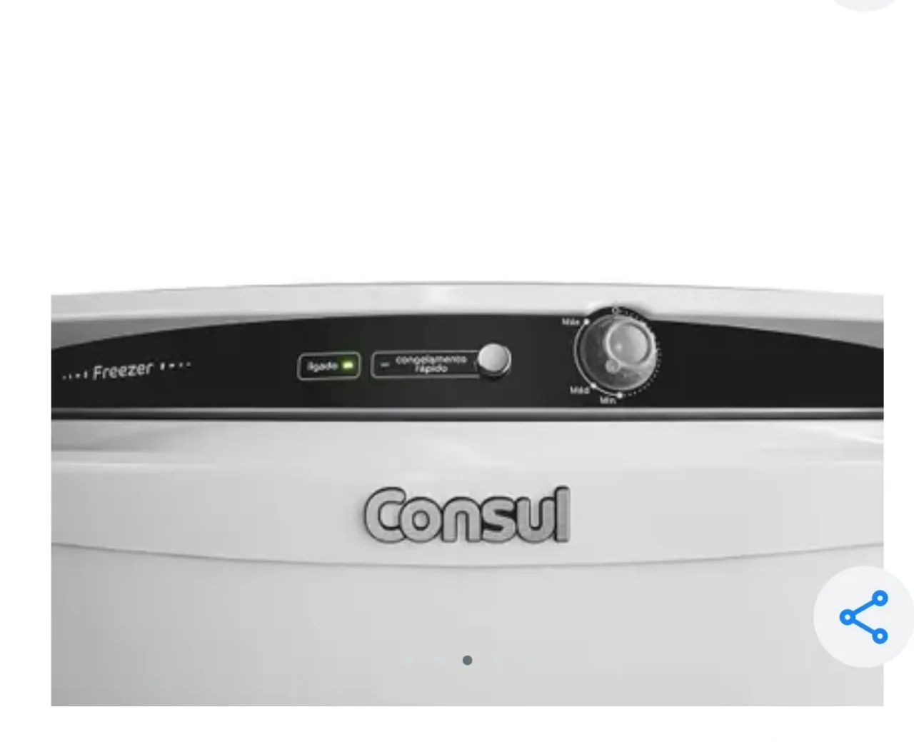 Freezer vertical Consul 231l branco - Foto 5