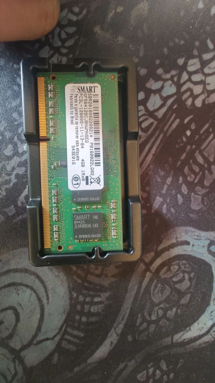 Memória ddr3 notebook 