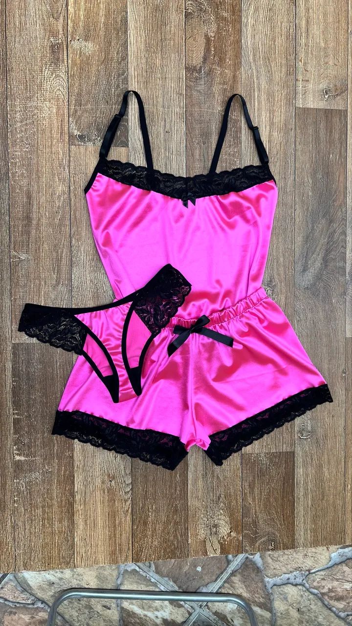 Kit de pijama babydoll