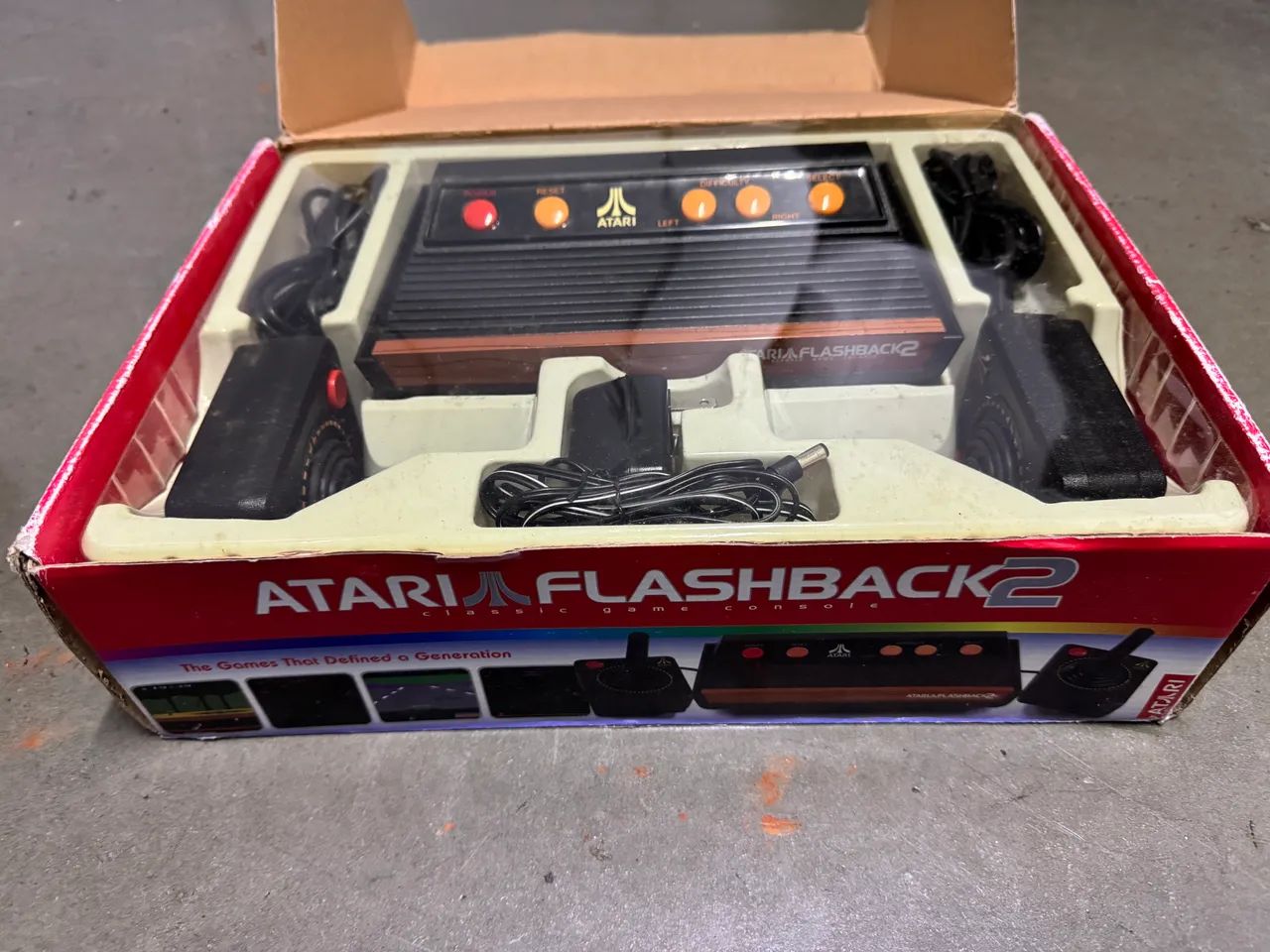 ATARI FLASHBACK 2 impecável  - Foto 3
