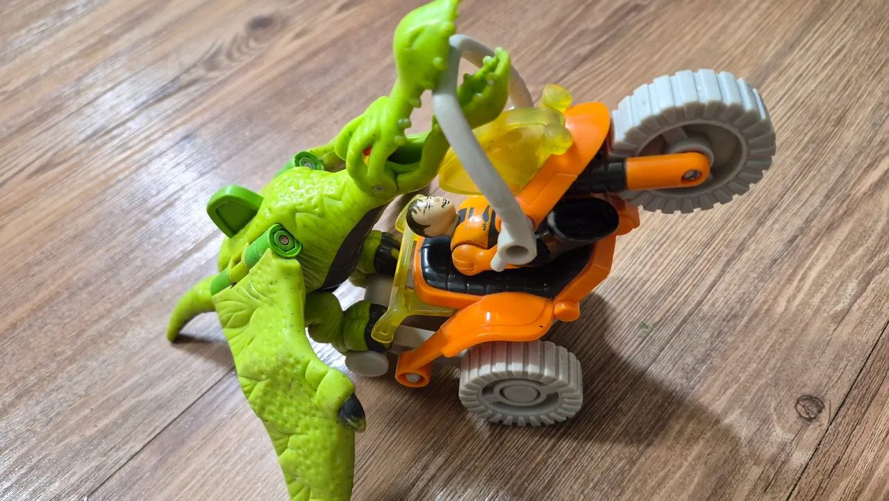 Fisher-Price Imaginext Pterodáctilo com Veículo/ATV - Foto 3