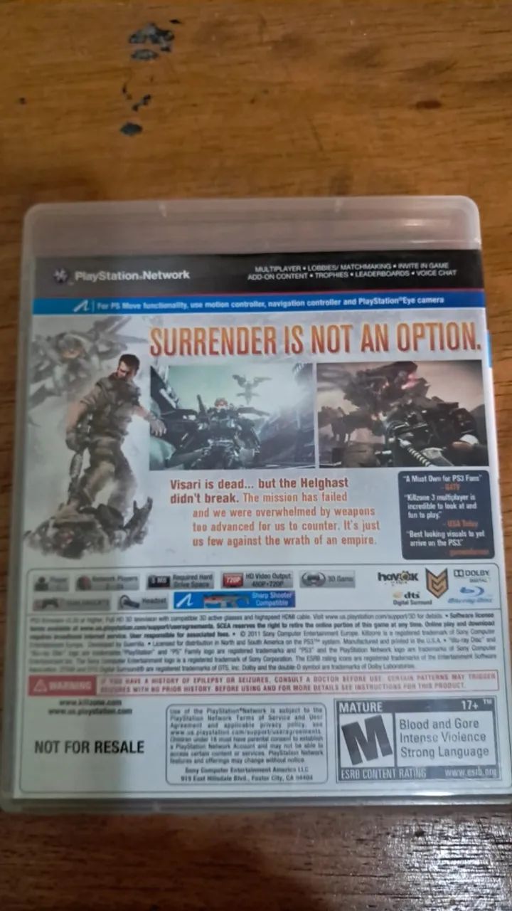 Jogo Killzone 3 PS3 - Foto 2