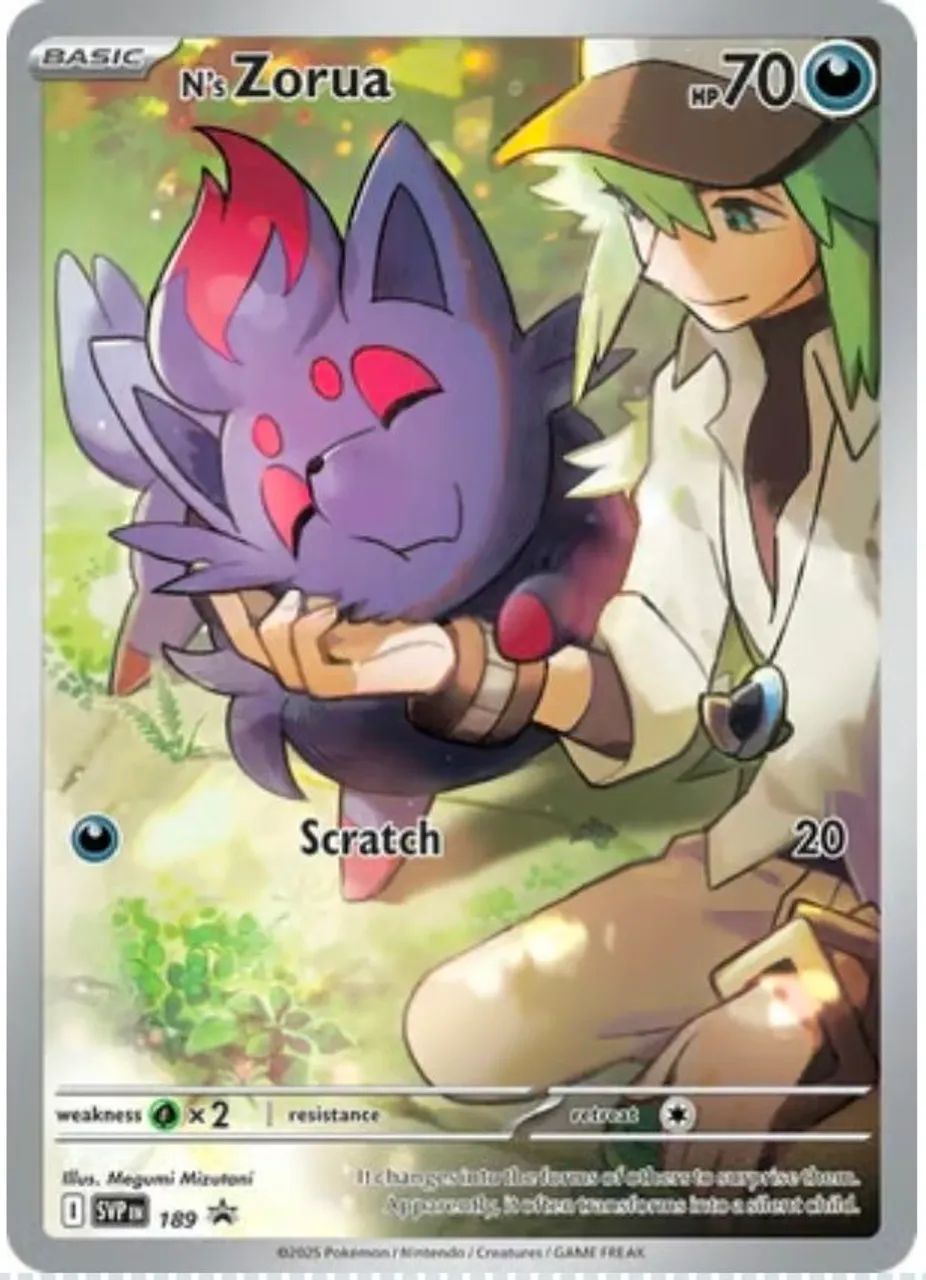 Zorua do N em inglês MINT