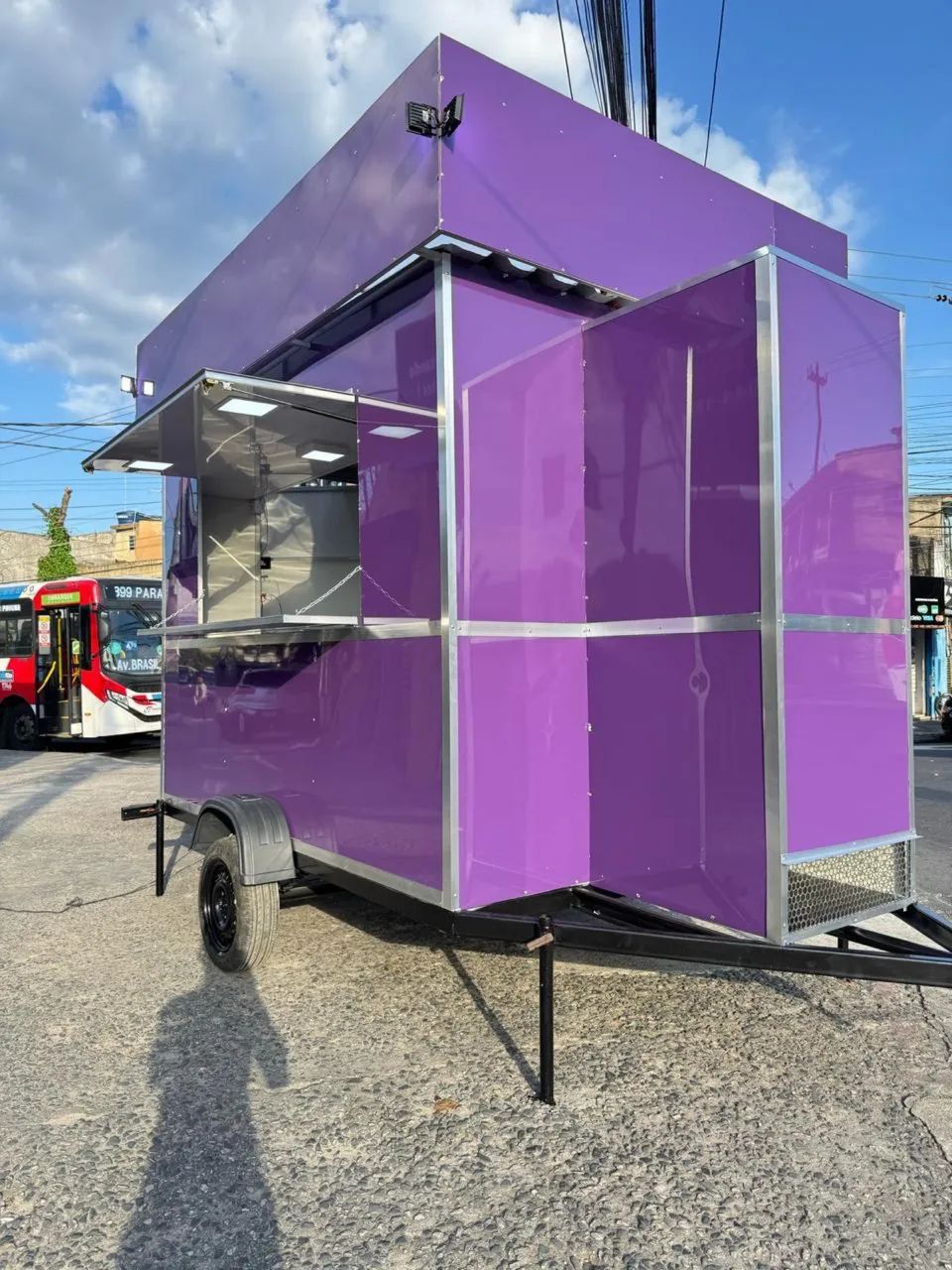 Trailer food truck 