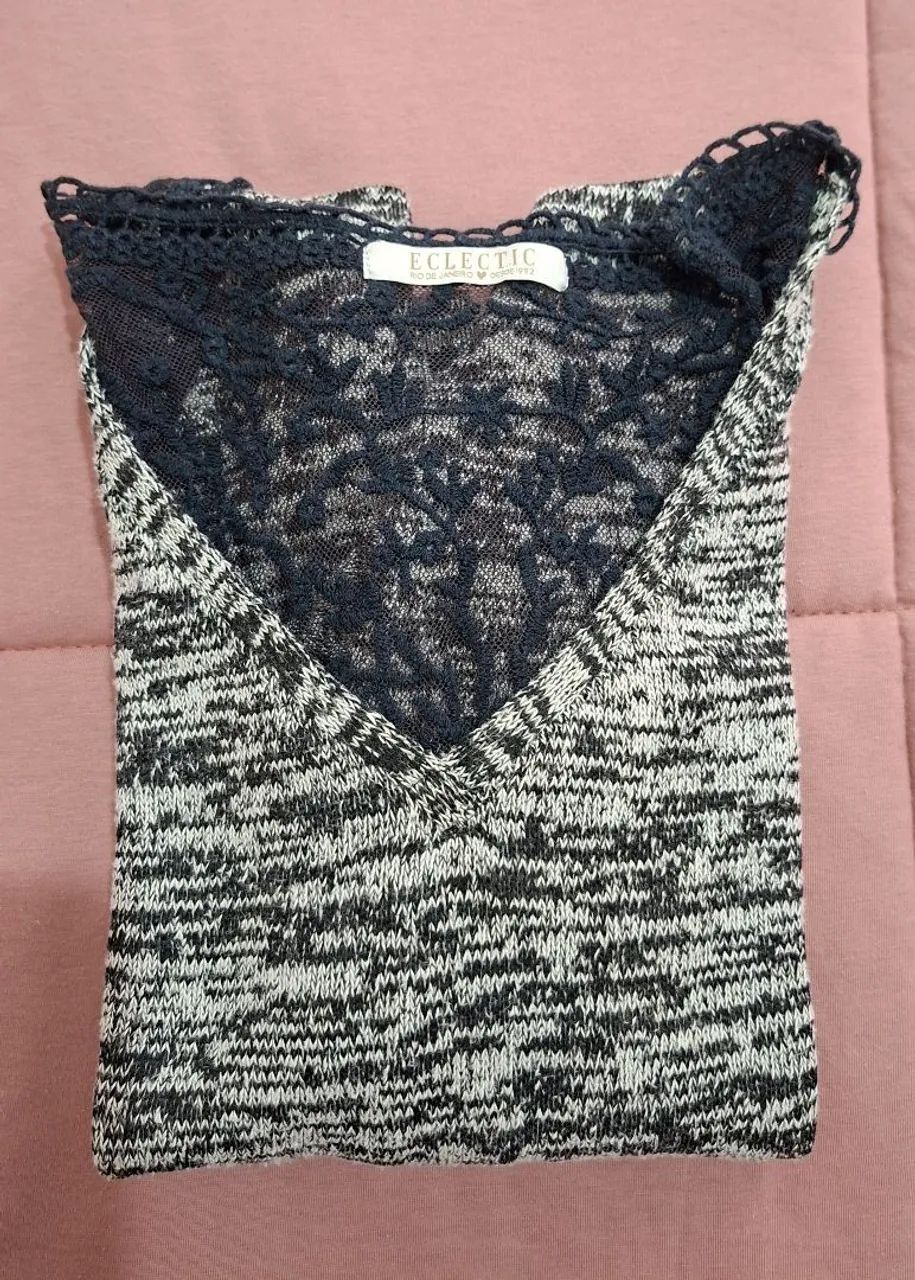 Linda blusa em tricô da Eclectic - Foto 5