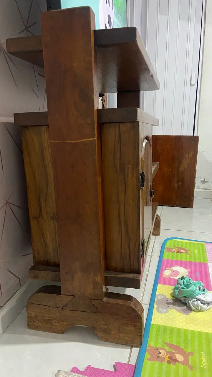 Rack de madeira maciça  - Foto 5