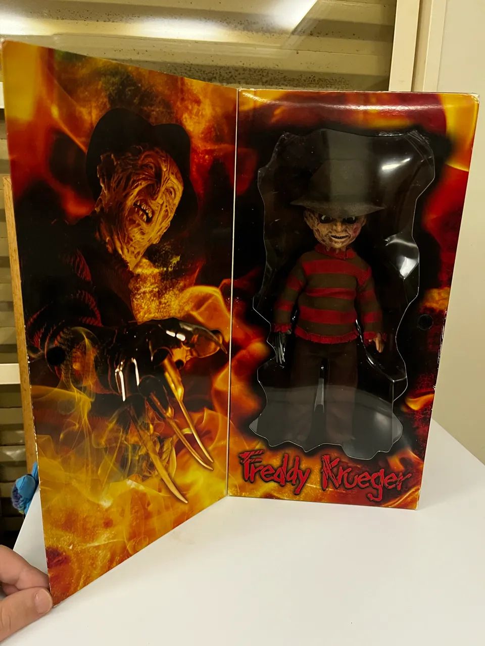 Boneco Freddy Krueger Living Dead Dolls Mezco 2009 Com Caixa