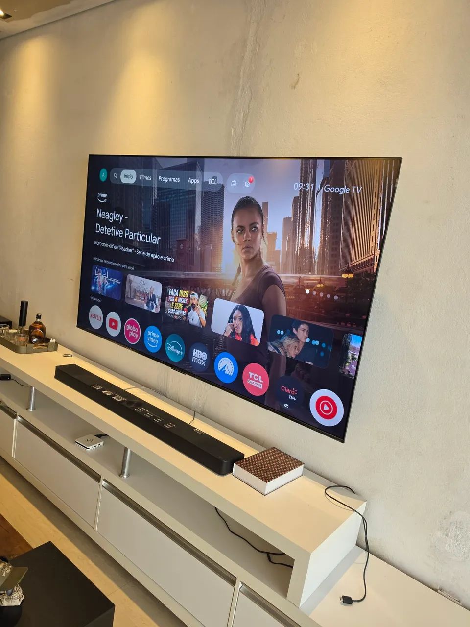 SmartTv 85 polegadas 4k UHD QLED P7K - Foto 4