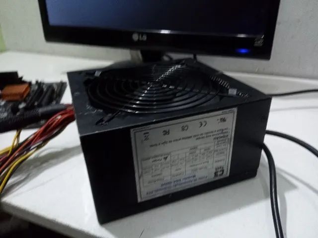 Fonte Real C3Tech 500W 80 plus. - Foto 4