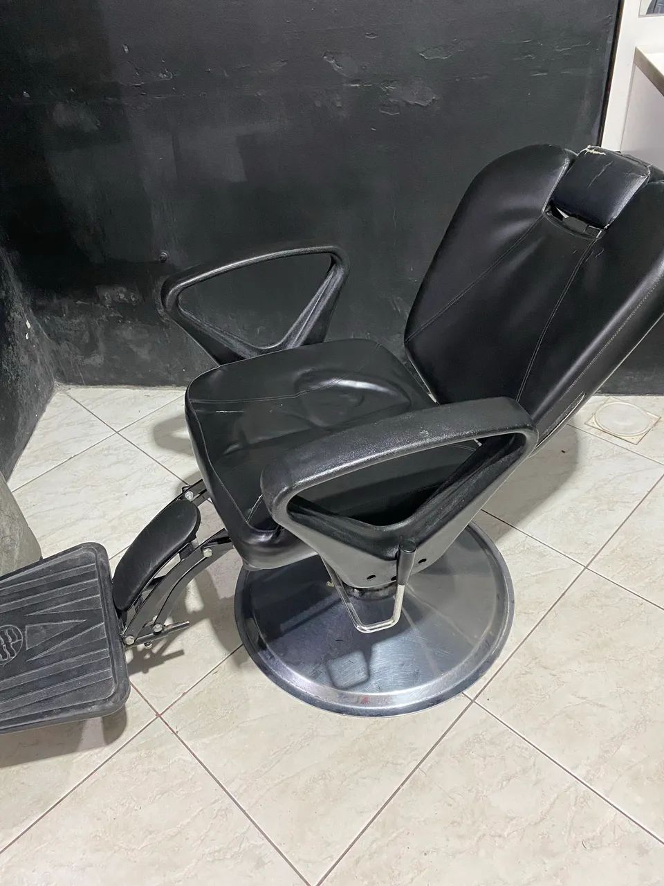 Cadeira barbeiro + sofa - Foto 2