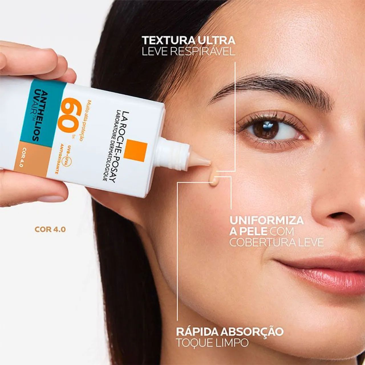 Protetor facial uvair la Roche cor 4.0 - Foto 2