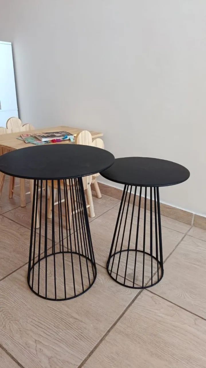 Conjunto de mesas laterais 