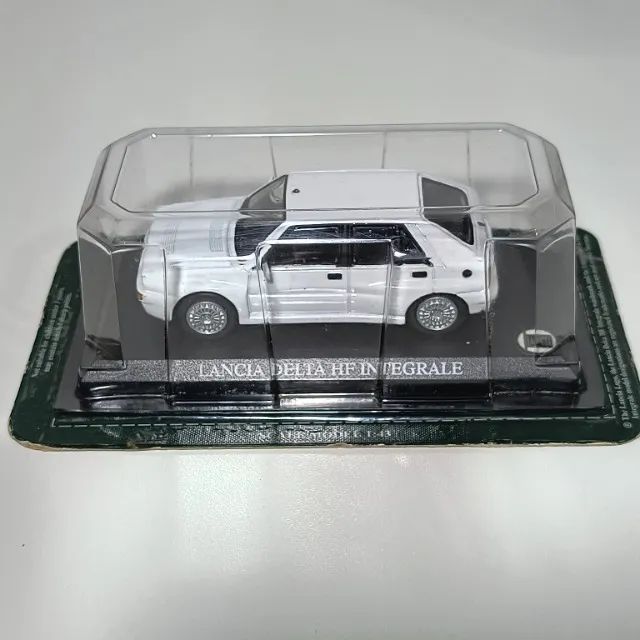 Miniatura Lancia Delta HF Integrale Branca - Escala 1:43 Del Prado