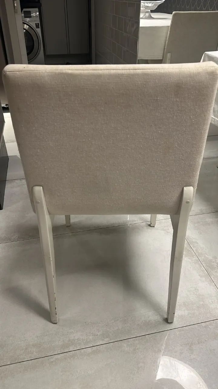 Mesa de jantar Retangular 6 cadeiras Vidro - Foto 3
