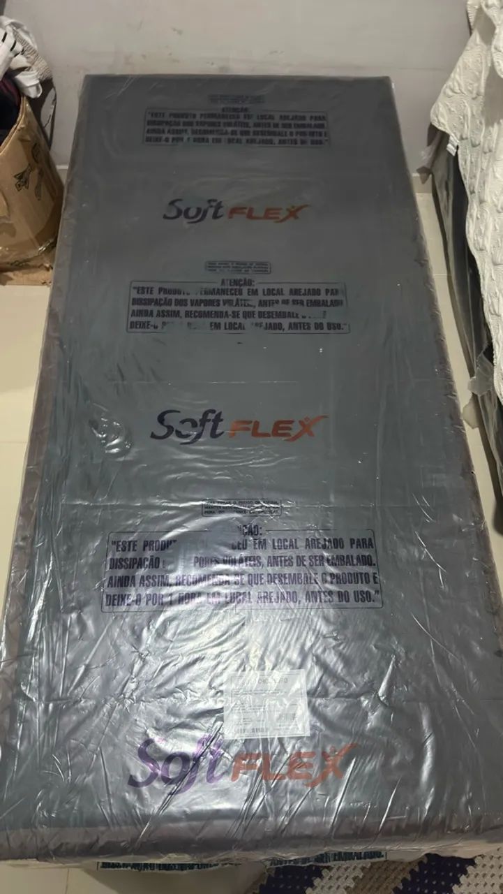 Base de Cama Box Solteiro Soft Flex - Seminovo