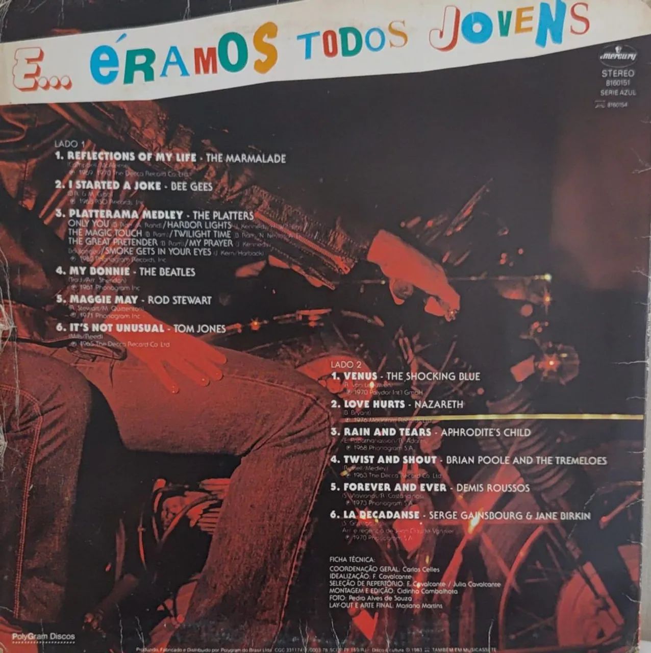 Disco de Vinil E Éramos Todos Jovens - Foto 2