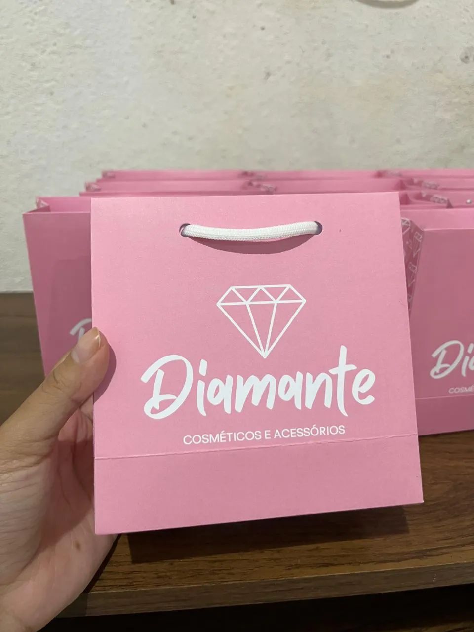 50 sacolas pequenas / sacolas personalizadas  - Foto 2