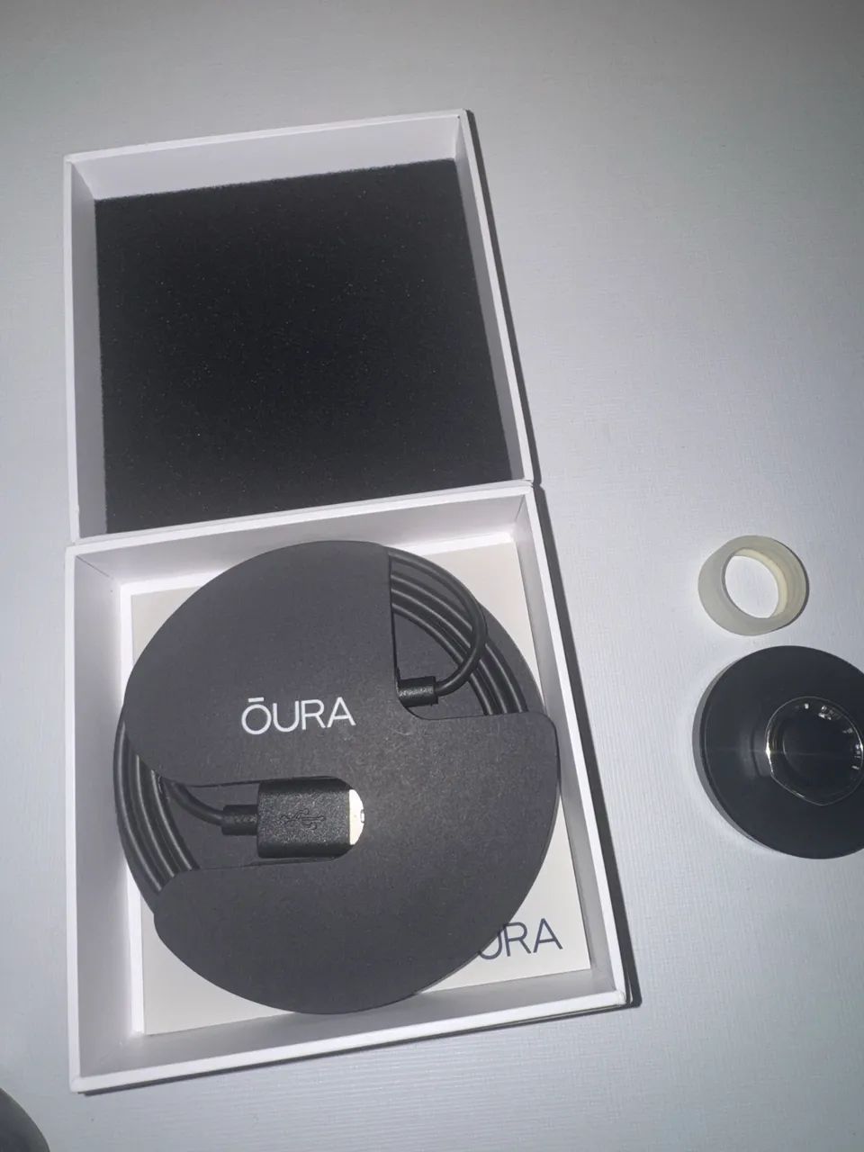 ouraring gen 3, tamanho 7, prata - Foto 4