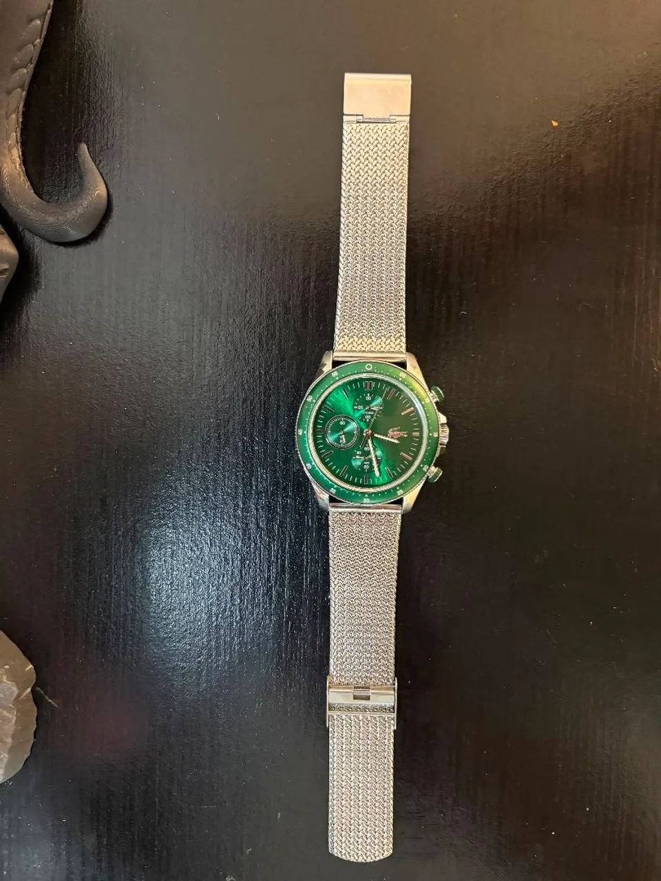 Relógio Lacoste Original Verde - Comprado na Vivara - Com Caixa - Foto 3