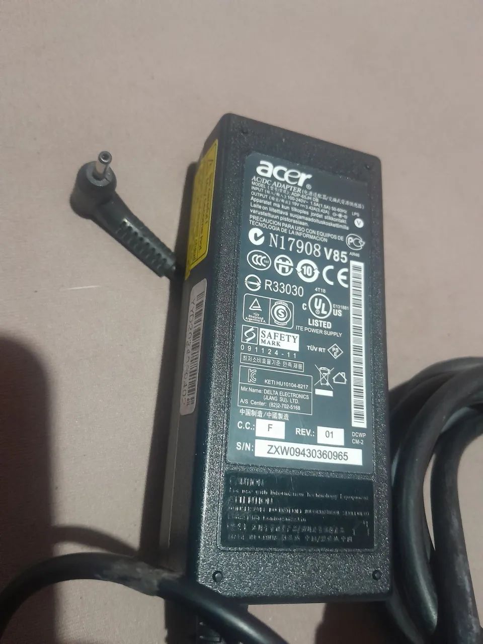 Fonte nova para notebook acer aspire  - Foto 2