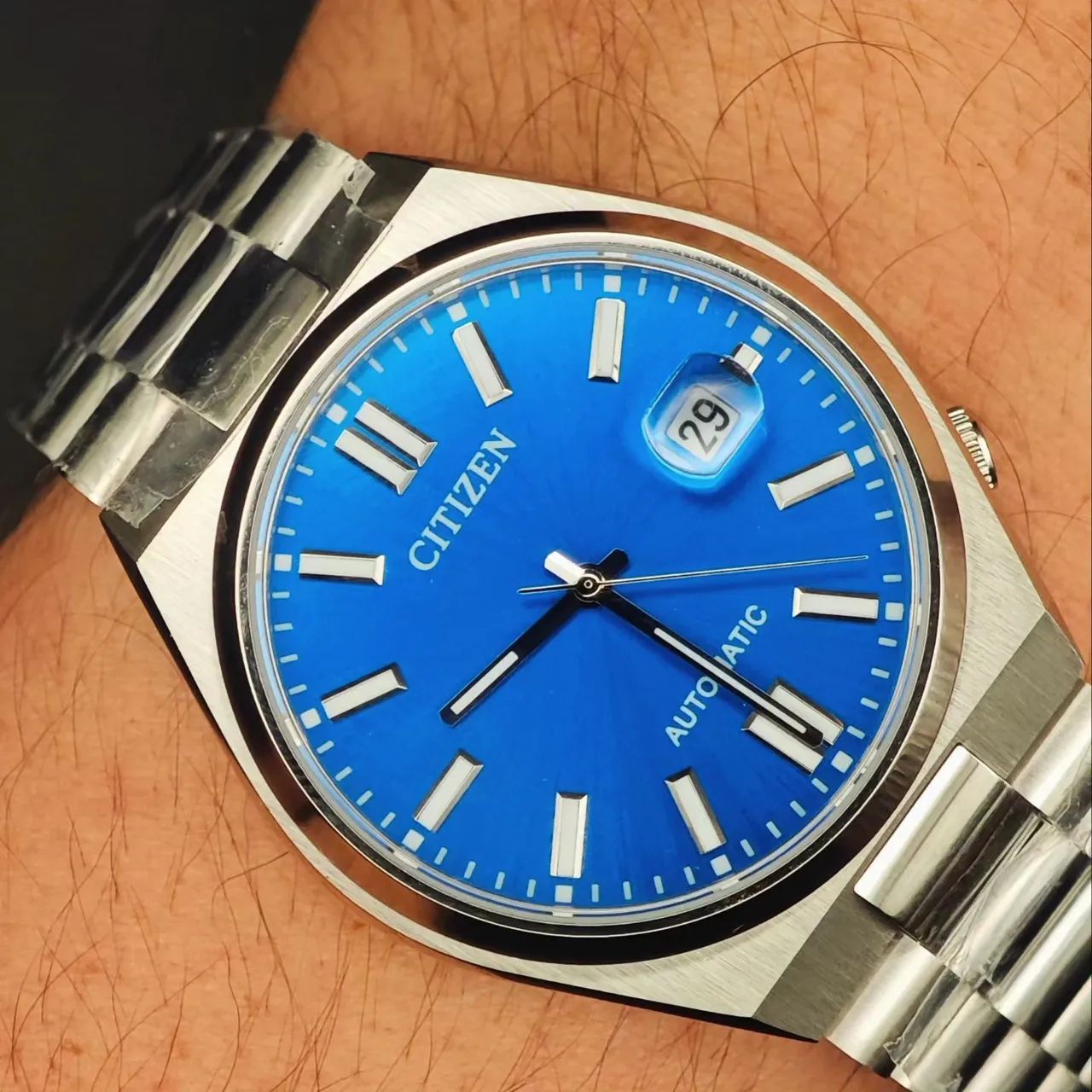Relógio Citizen Tsuyosa - Pantone Glowing Blue "Ed. Limitada" - Foto 5