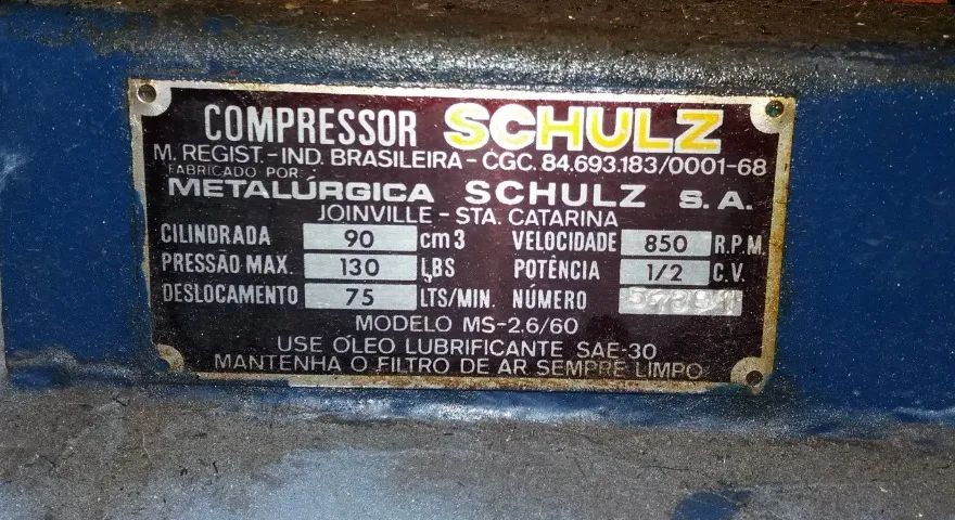 Compressor de Ar Schulz MS-2.6/60 - Foto 4