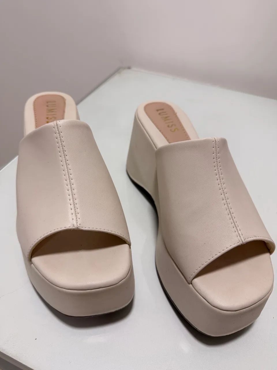 Tamanco Feminino Plataforma Anabela