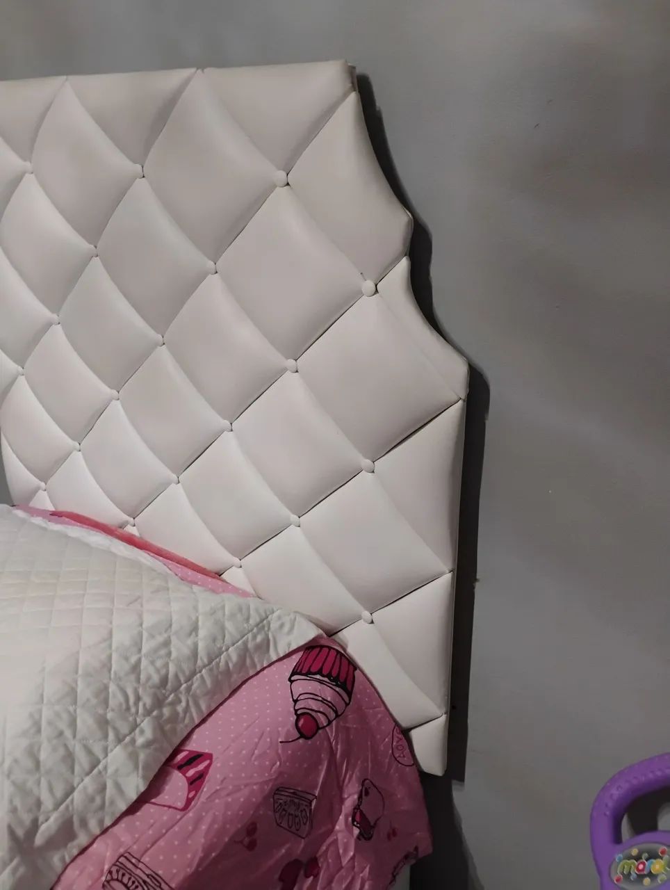 Cama de solteiro com baú com cabeceira  - Foto 2