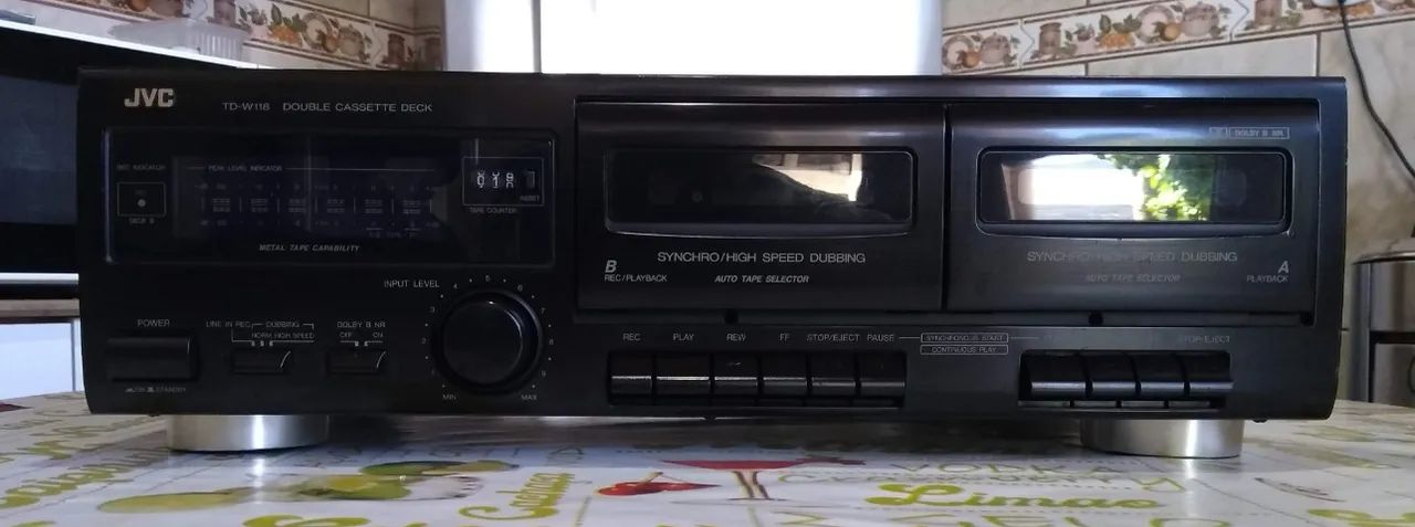 Duplo deck JVC TD-W118