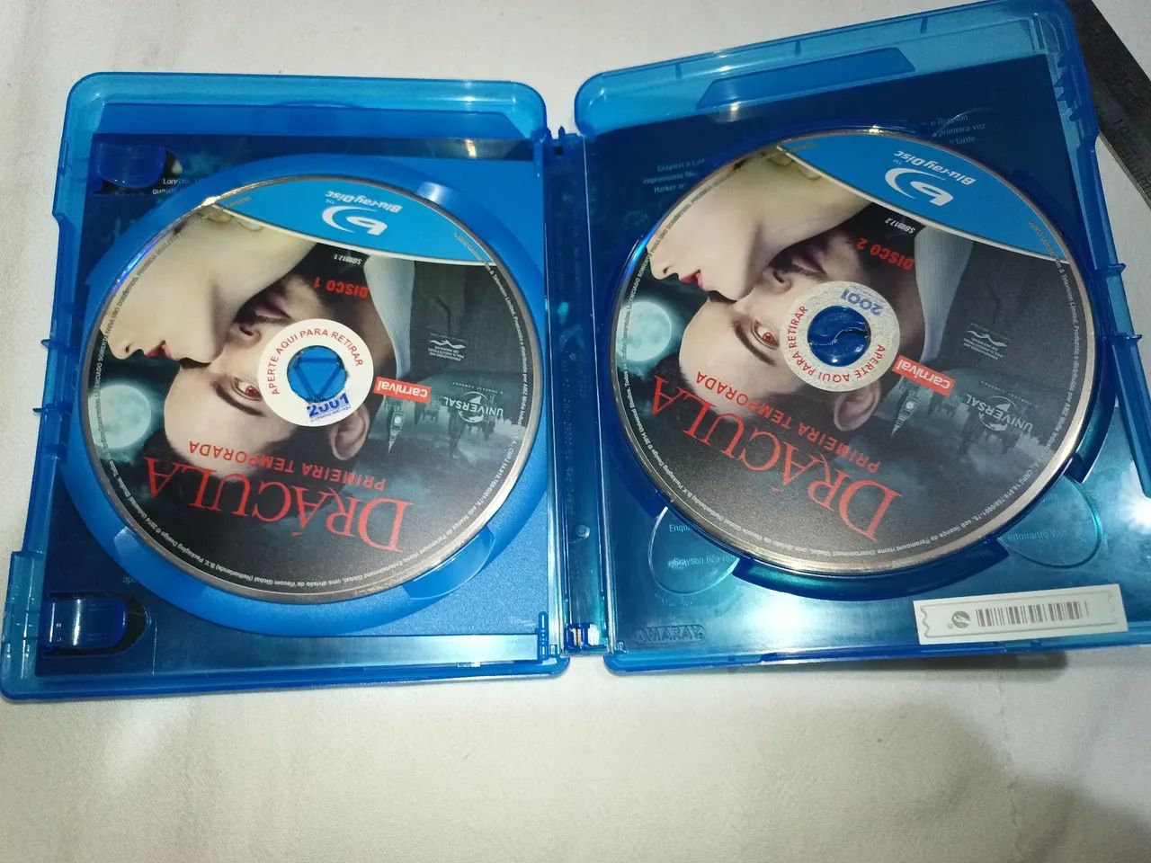 Blu-ray Drácula A Lenda Revive duplo 10 episódios da primeira