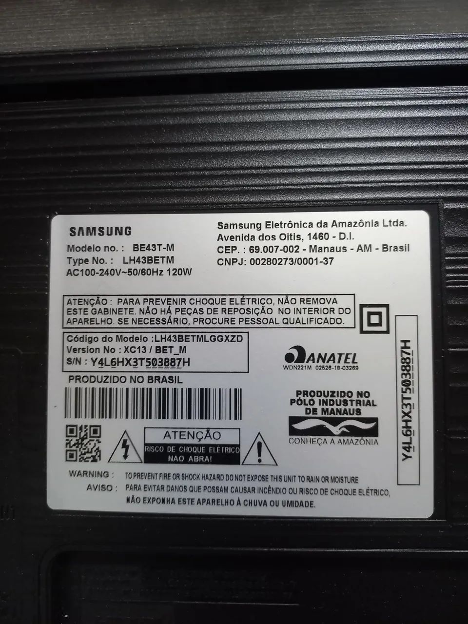 Vendo TV Panasonic 43 polegadas  - Foto 3