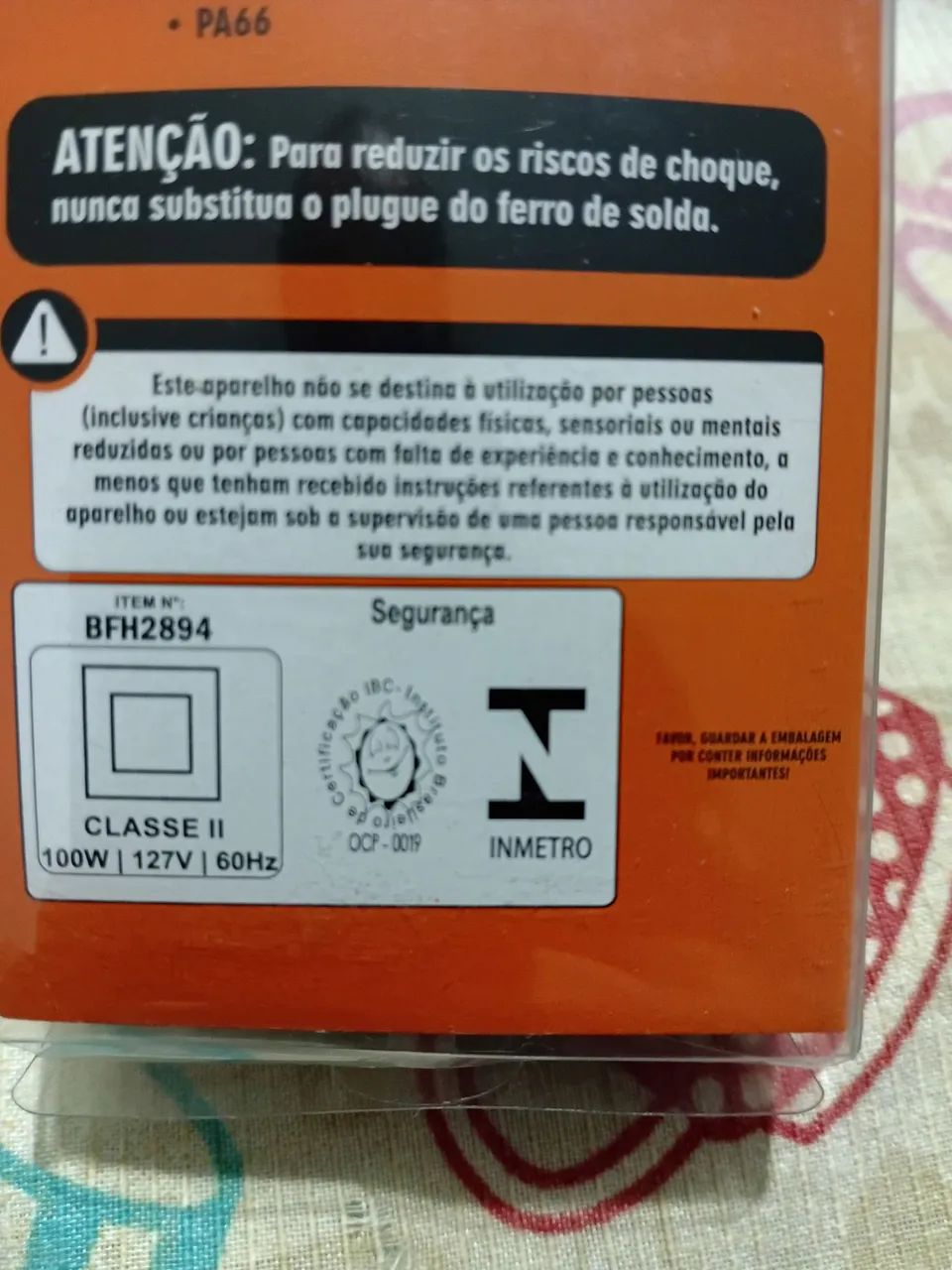 Ferro de solda 100W 110V - Foto 5
