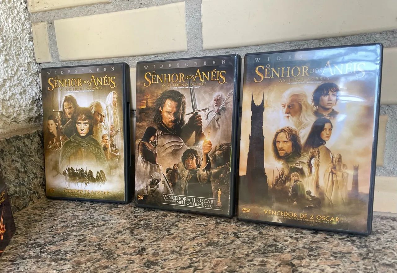 Coleção DVDs ? SENHOR dos ANÉIS ? 6 DVDs - Foto 2