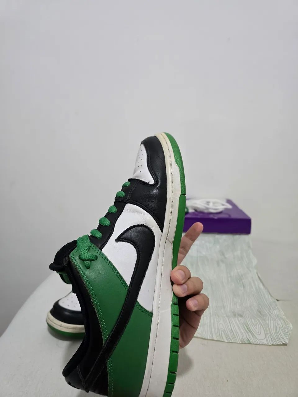 Nike Dunk SB - Classic Green - Low Pro - Foto 5
