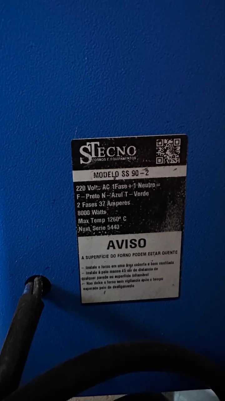 Forno Stecno SS90 para cerâmica de alta temperatura  - Foto 4