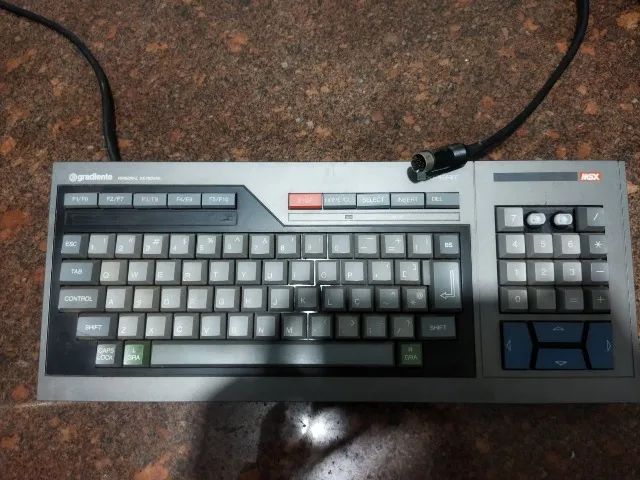 Teclado Vintage Gradiente Expert - MSX