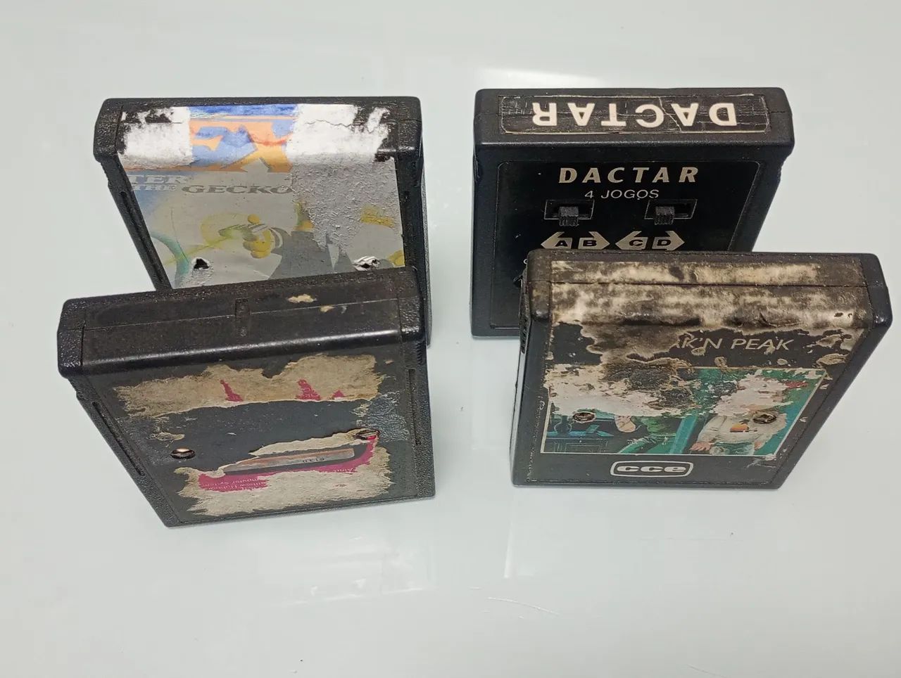 Atari lote com 4 cartuchos - Foto 2