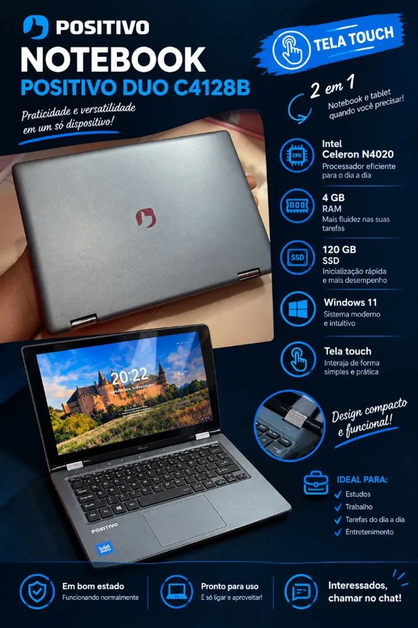 notebook Positivo 