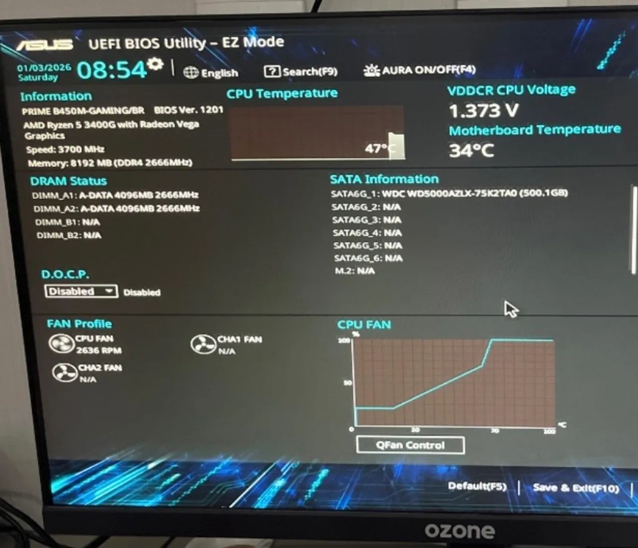 PC Gamer Ryzen 5 3400G + GTX 960 4GB + Teclado Mecânico - Completo - Foto 3