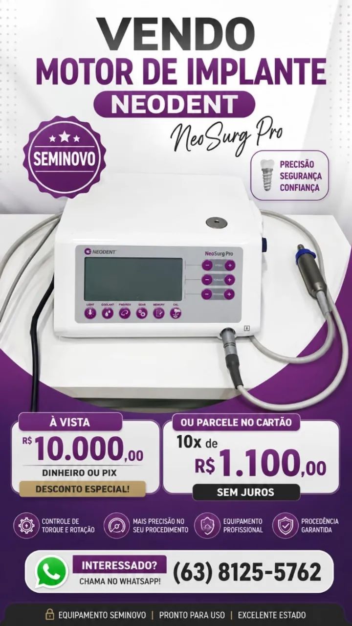 MOTOR DE  IMPLANTE Neodente 