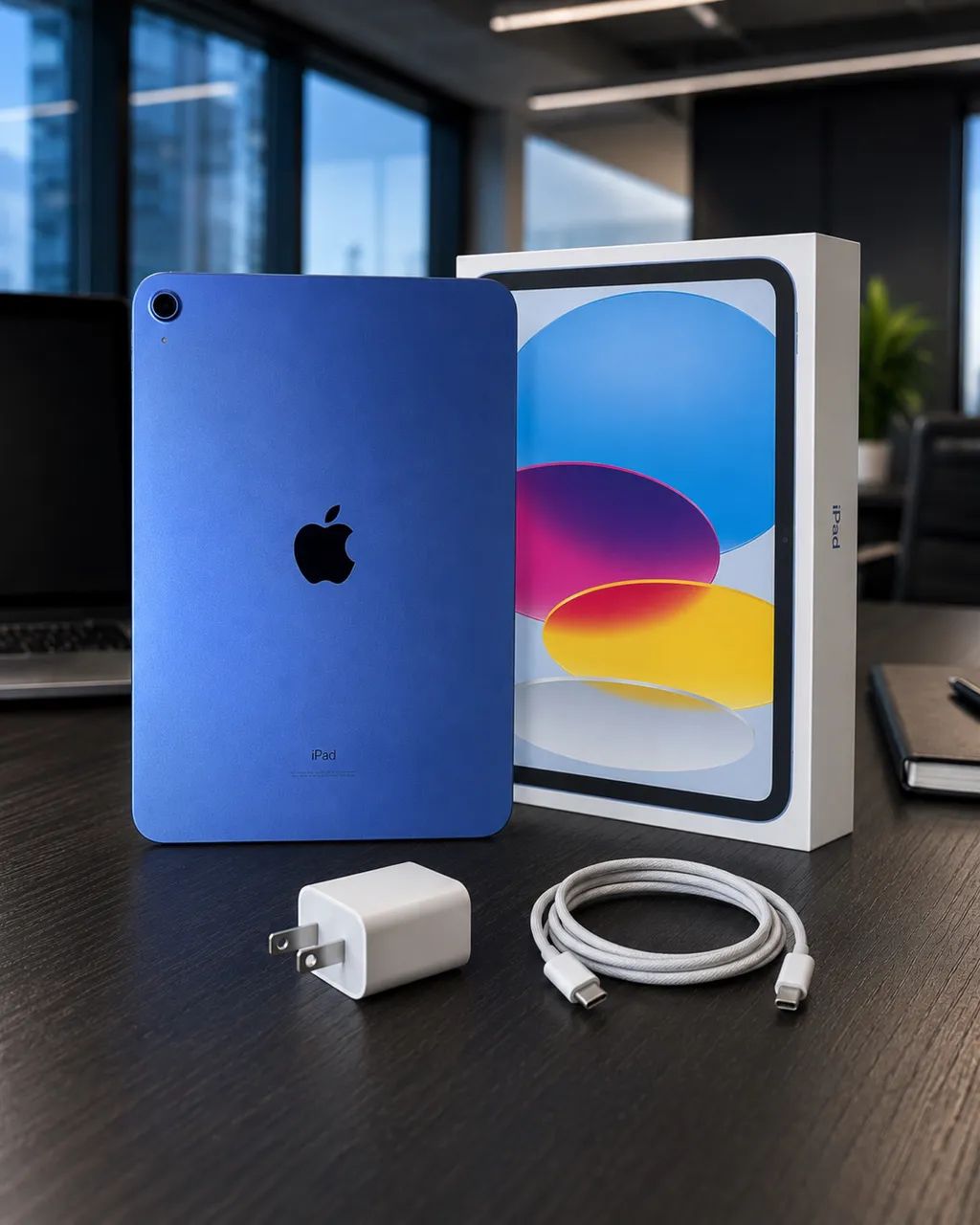 iPad 10ª Geração 64 GB Azul ? Completo com Caixa