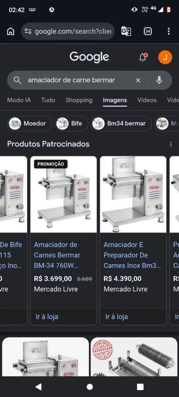 Amaciador de bife bermar - Foto 2