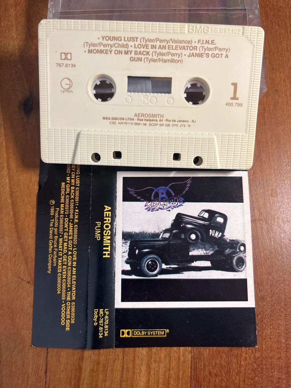 Aerosmith - Pump - Fita Cassete Original - Foto 2