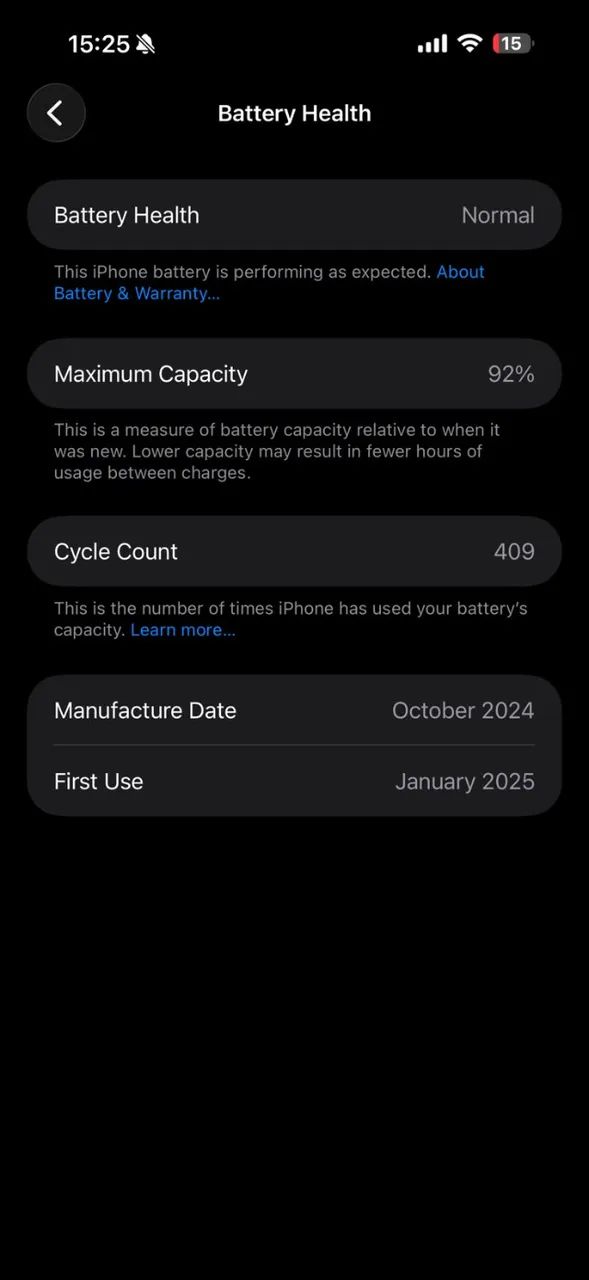 Iphone 16 Pro Max 256gb 92% de saude de bateria - Foto 5