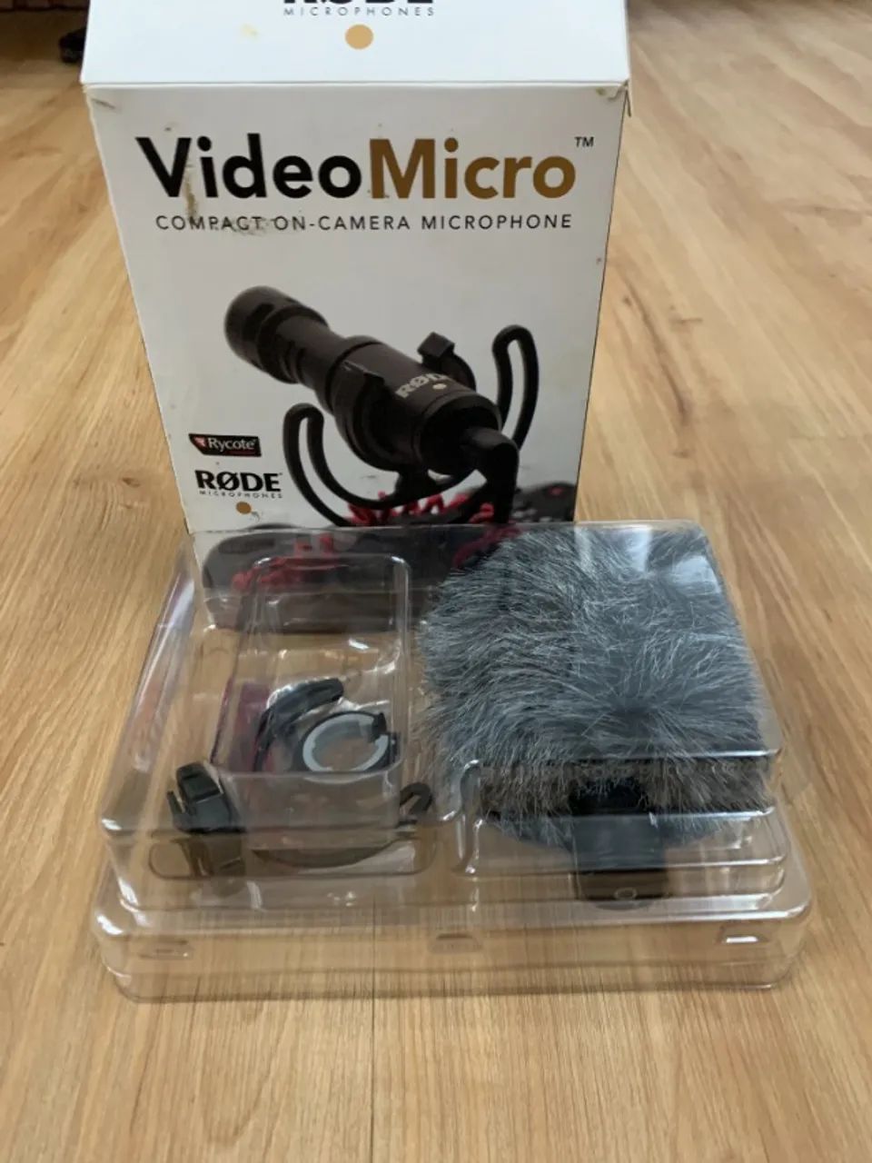 Microfone Rode Videomicro Compacto Direcional Para Câmera