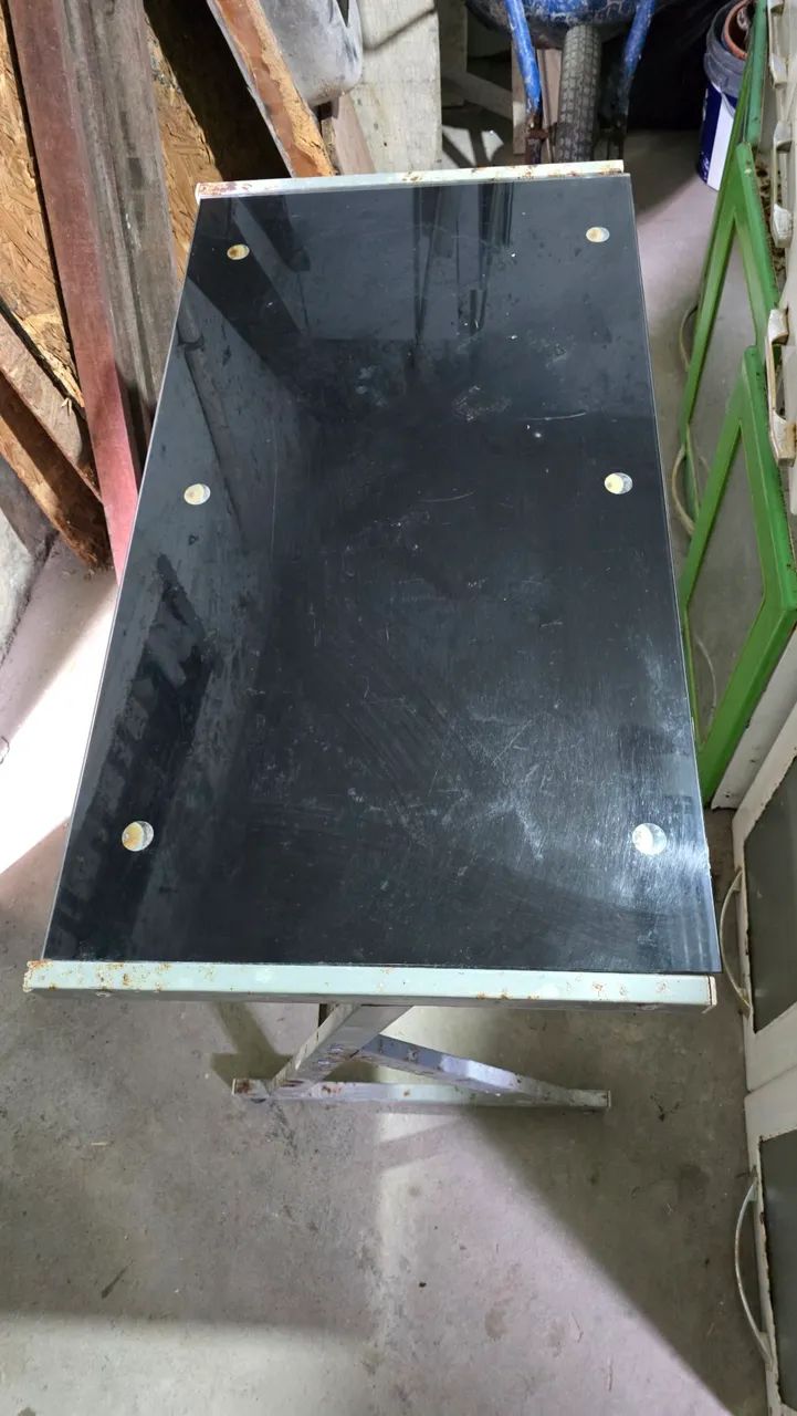 Mesa de vidro escritorio 